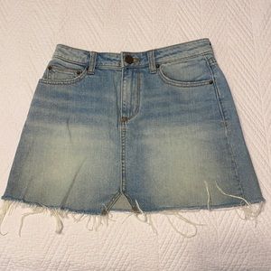 urban outfitters denim skirt size xs